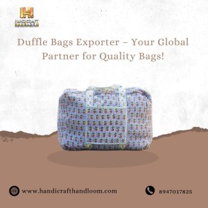 Duffle bags exporter – your global partner for quality bags