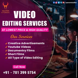 Video editing studio in hyderabad