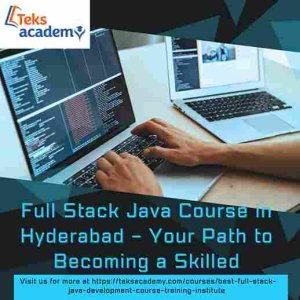 Full stack java course