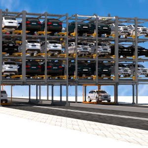 Stacker parking system | car stacker parking | stacker parking