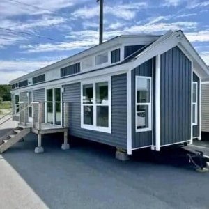 Canadian model mobile home