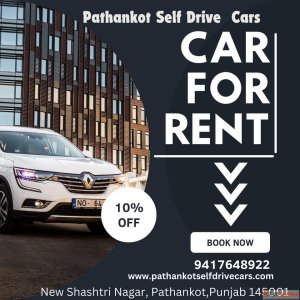 Self drive car rental in pathankot punjab