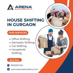 Easy and safe house shifting in gurgaon with arena relocations