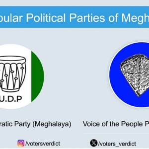 Learn about the popular political parties of meghalaya -votersve