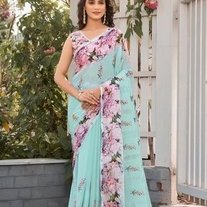 Buy simple & trendy daily wear sarees online – womantra