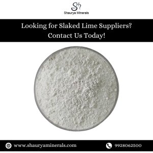 Looking for slaked lime suppliers? contact us today