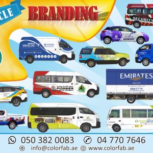 Vehicle branding, car branding, car sticker, car wrap dubai