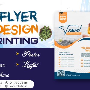 Flyer printing, brochure printing, catalogues printing dubai