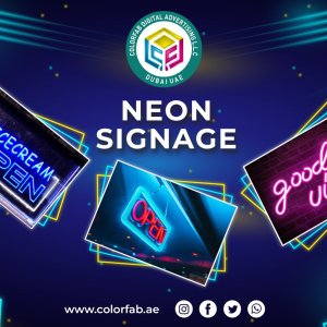 Neon signboard, neon letters, neon signage, neon sign company