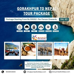 Discover our 6 gorakhpur to nepal tour packages