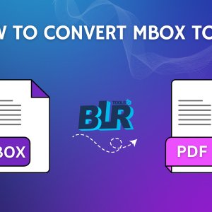 Move/convert mbox to pdf quickly with blr mbox converter tool