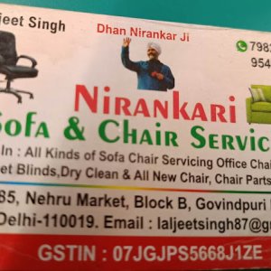 Nirankari sofa & chair servicing in delhi ncr 7982280176