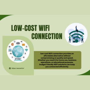 Stay connected with a low cost wifi connection anywhere