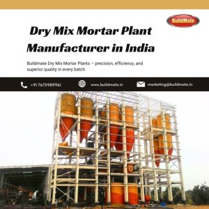 Dry mix mortar plant manufacturer in india | +91 76759 89961 | b