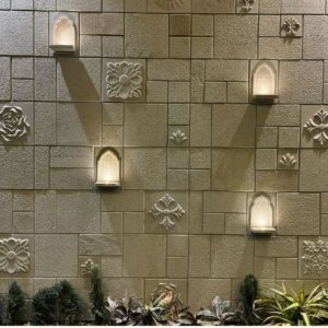 Natural stone wall cladding