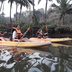 Kayaking in goa