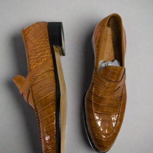 Purchase men s genuine leather loafer shoes in black, brown, and