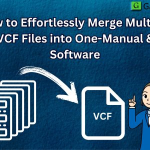 Error-free merge multiple vcard files into one