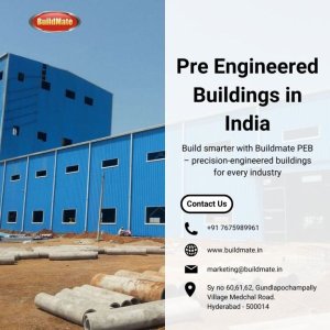 Pre engineered buildings in india | +91 76759 89961 | buildmate