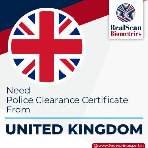 United kingdom police clearance and fingerprint expert services