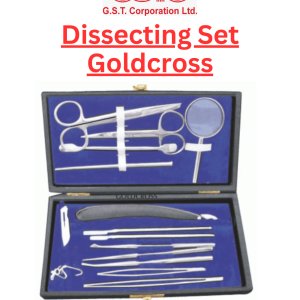 Gold cross dissecting set: a must-have for students & profession