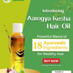 Kesha organic hair oil – ayurvedic remedy for strong, shiny, and