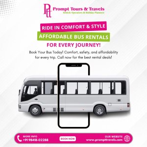 Ride in comfort & style – affordable bus rentals for every journ