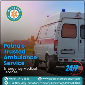 Aadarsh ambulance: 24/7 ventilator ambulance service in patna