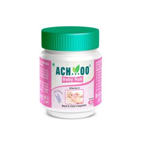 Achoo baby rub for nasal & chest congestion