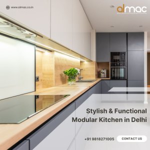 Stylish & functional modular kitchen in delhi