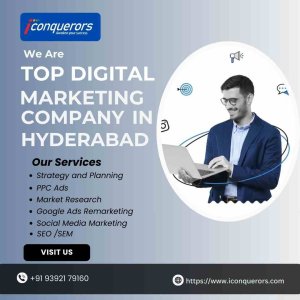 Top digital marketing company in hyderabad| iconquerors |+91-939