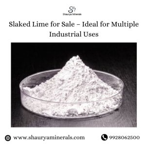 Slaked lime for sale – ideal for multiple industrial uses