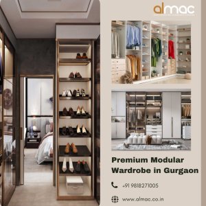 Premium modular wardrobe in gurgaon – stylish & space-saving