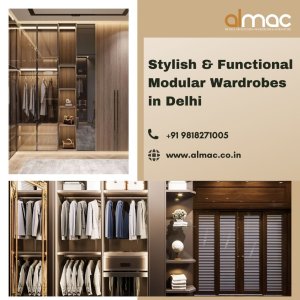 Stylish & functional modular wardrobes in delhi