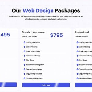 Affordable, stunning websites for small businesses and startups