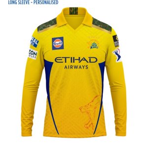 Official csk ipl 2025 t-shirt – roar for the kings