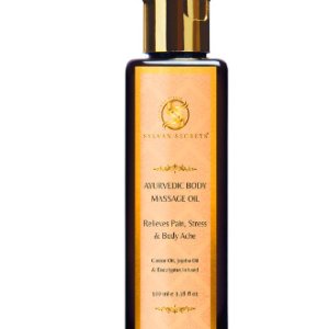 Ayurvedic body massage oil for dry skin