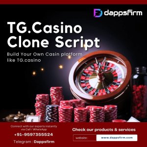 Tgcasino clone script for fast & secure crypto casino launch