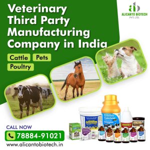 Veterinary third party manufacturing company in india