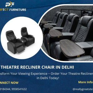 Shop premium theatre recliner chair in delhi | perfect furniture