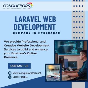 Laravel web development company in hyderabad | +91 701 319 6804